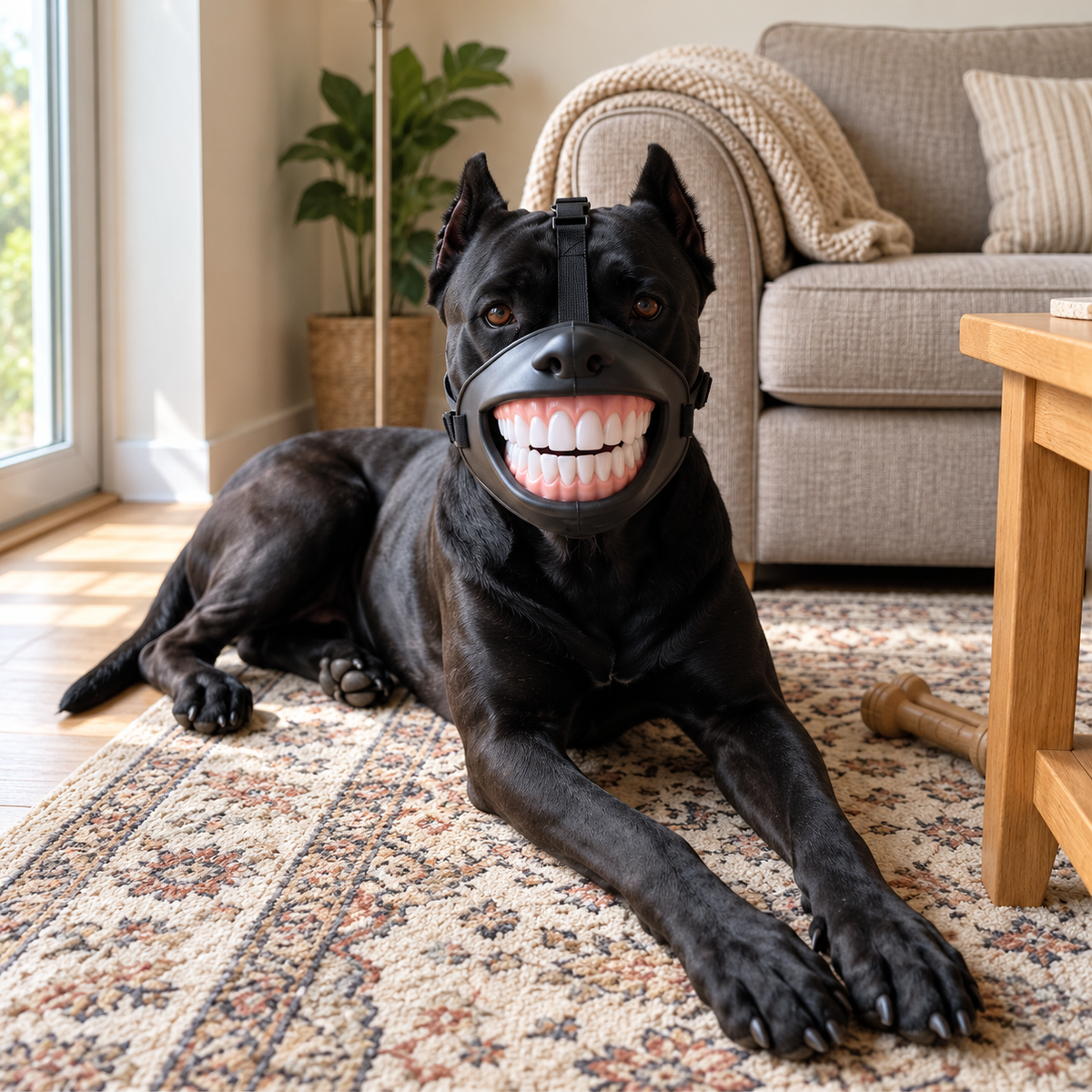 WoofSmile™ Funny Dog Smile Mask